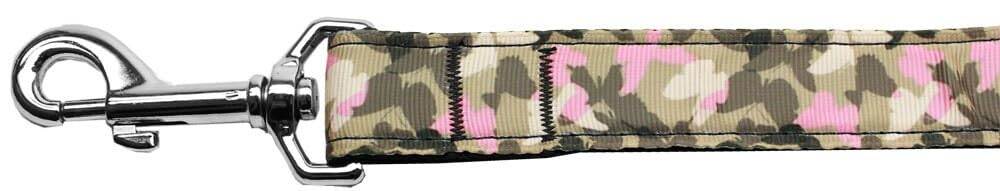 Pet Dog & Cat Nylon Collar or Leash, "Camo Butterflies" 3/8" w x 6 ft. leash