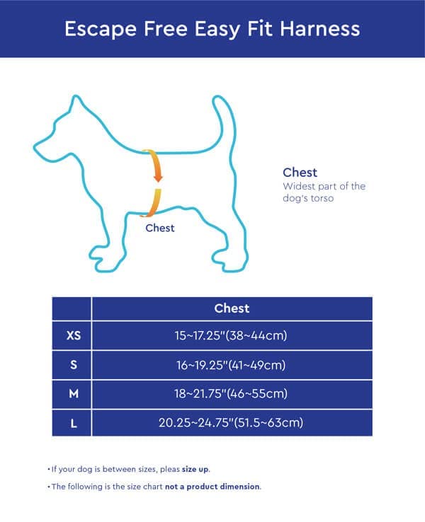 Gooby Escape Free Easy Fit Harness - Blue, Small - No Pull Step-In Patented Small Dog Harness With Quick Release Buckle - Perfec