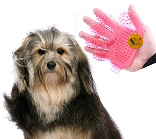 Sage Square 2 In 1 Adjustable Dog Brush/Pet Comb For Grooming Cum Massager & Safety For Pets From Mites/Lice/Ticks For Dog/Puppy