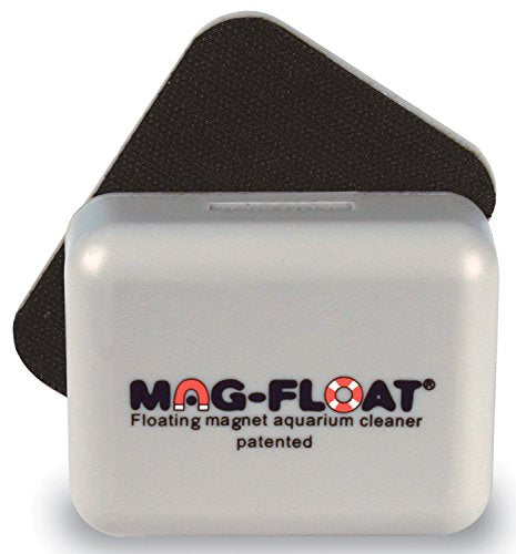 Gulfstream Tropical Mag-Float Glass Aquarium Cleaner, Large, Plastic, Black/Gray, Model 909033