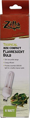 ZILLA MINI COMPACT FLUORESCENT BULB TROPICAL