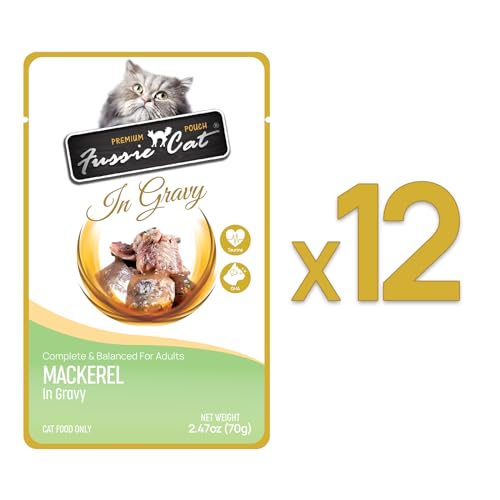 Fussie Cat Premium Mackerel in Gravy