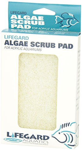 Lifegard Aquatics 4-Inch By 6-Inch White Algae Pad