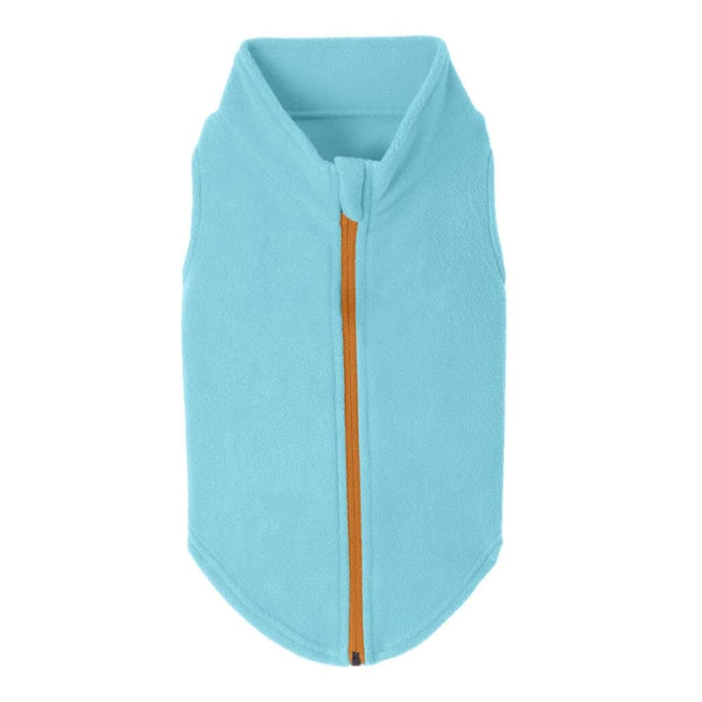 Gooby Boys 3X-Large Chest (~28.5 Inch) Zip Up Fleece, Turquoise, 3X-Large 28.5 Us