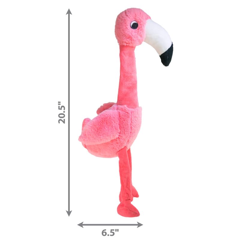 Kong Company 38736075: Shakers Honkers Flamingo Dog Toy, Lg