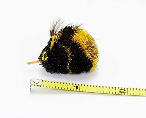 Litterboy Critter Pack Combo Mice-Bee - Cat Mouse Toy Accessory Fits Popular Wand Toys Cats Love!