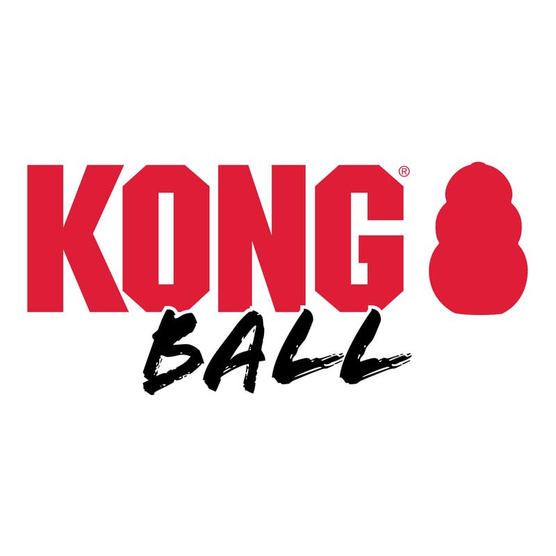 KONG Extreme Ball 2-Pack - Durable Rubber Dog Toy for Power Chewers - Tough Fetch Ball with Hole for Treats - Ideal for Training