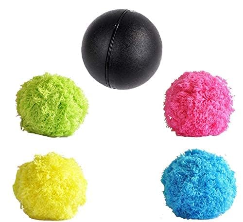 Brain Freezer Electric Automatic Pet Ball Small To Medium Dogs & Puppy | Durable, Cute Puppy Paw, Fetch & Chew Safe Play Toy_Bla