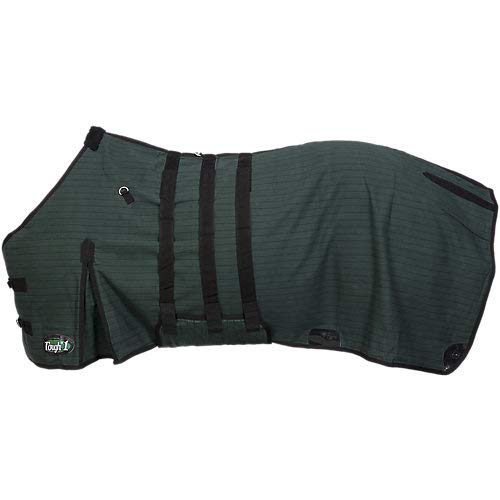 Tough 1 Storm-Buster Belly-Wrap Blanket, Hunter Green/Black, 78-Inch