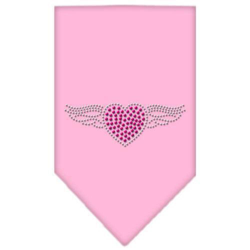 Mirage Pet Products Aviator Rhinestone Bandana, Small, White