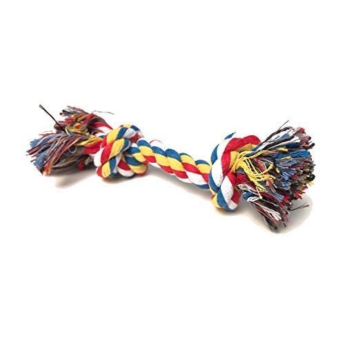Woofy Durable Dog Chew Rope Toy For Medium Dogs & Puppy, Teething, Tug War  Tough Dog Toys (Multicolor).