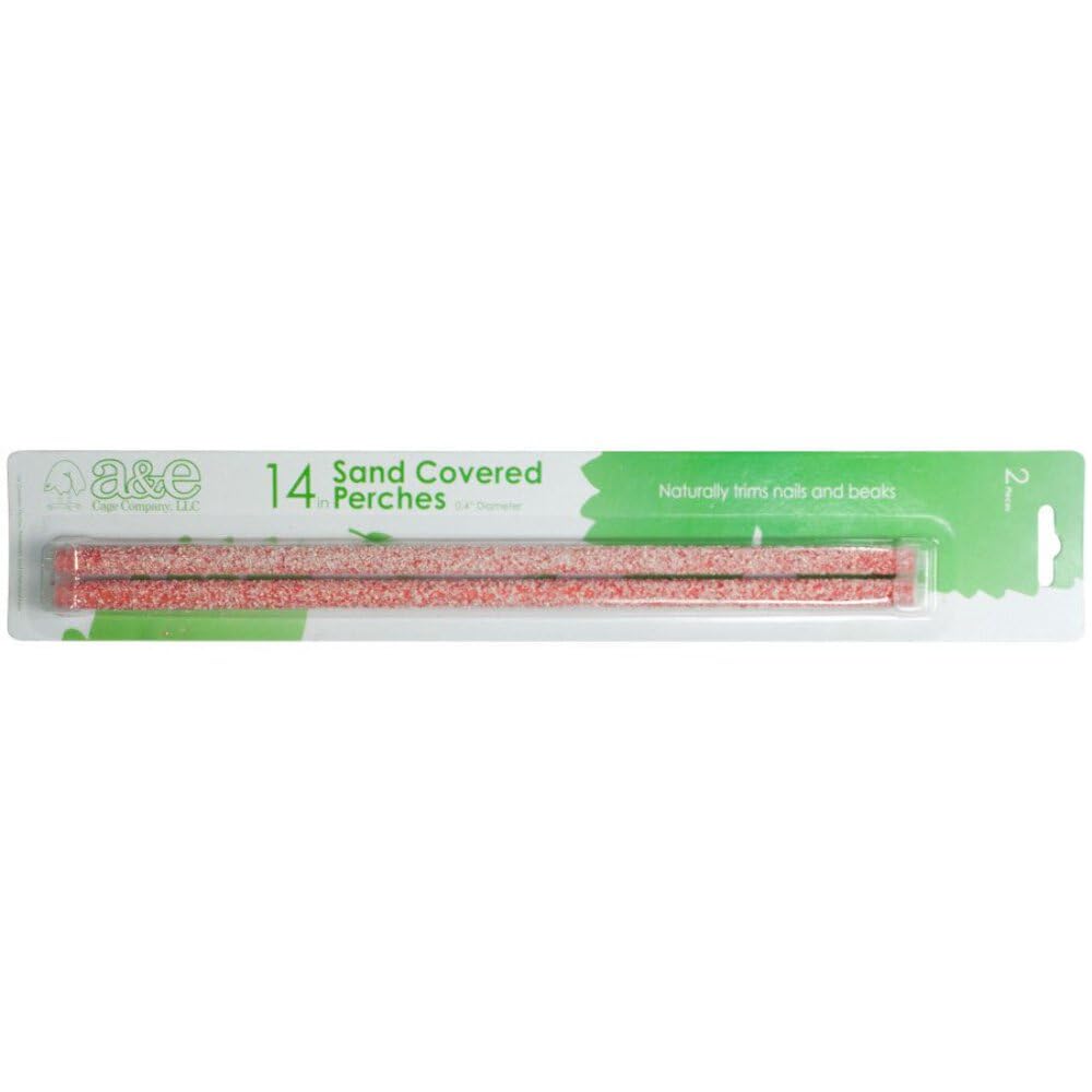 A&E Cage Company 52400839: Perch Replacement Sand 14In/2Pk