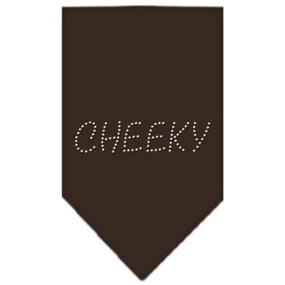 Mirage Pet Products Cheeky Rhinestone Bandana, Small, Black