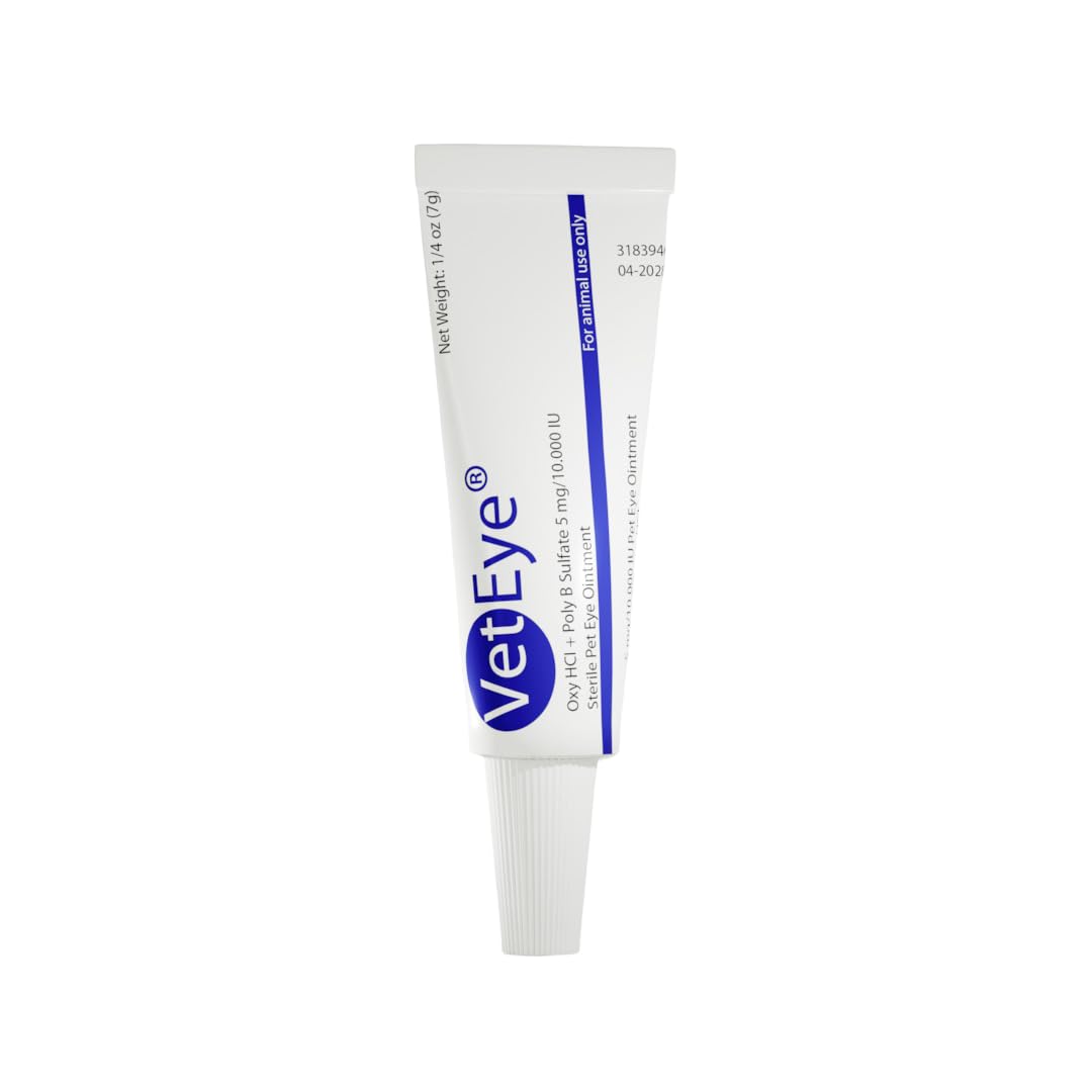 VetEye Cream Health for Dogs, Cats, Cattle, Sheep, Horse, Bird 3.5 Gr. 1 Tube