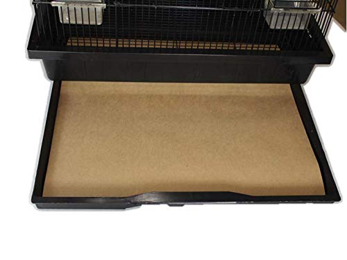 Birdcageliners - Medium Size Cages -Pick-Your-Size - 150 Pre-Cut Sheets - 22 X 24-300 Ft. 40 Pound Paper