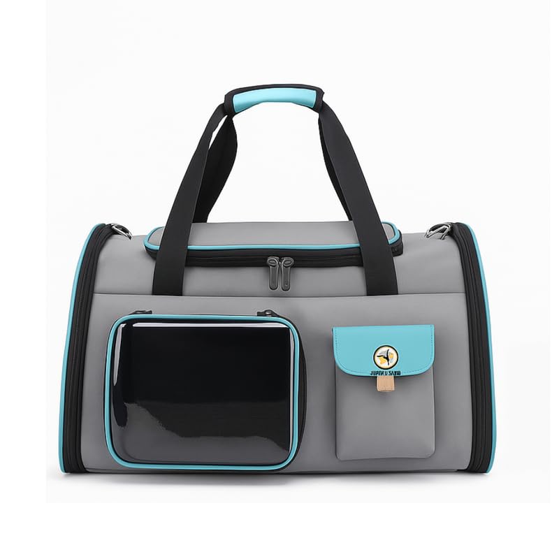 PSK PET MART Lightweight Pet Travel Bag for Dogs and Cats  HandsFree Design