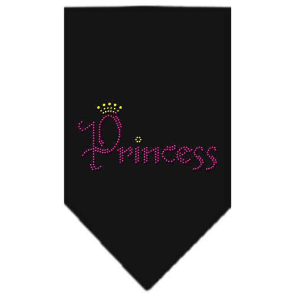 Mirage Pet Products Princess Rhinestone Bandana, Large, Cocoa