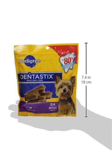 Pedigree Dentastix Dog 24 Mini Treat Toy/Small, 6oz