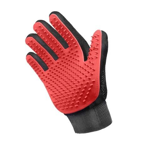 Vxi Pet Grooming, Deshedding & Massaging Glove For Dogs Cats And Other Small Animals, Cleaning Pack