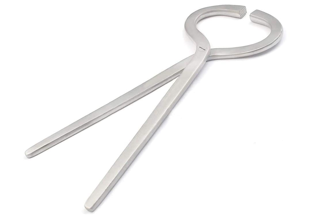 Equine Care Hoof Tester - Chrome Vanadium Steel | Professional Farrier & Veterinary Tool | Accurately Diagnose Hoof Sensitivity,