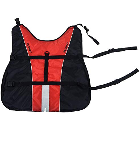 Flowt Dog Life Vest 40902-2-XL Dog Life Vest, PFD, Red, Extra Large,