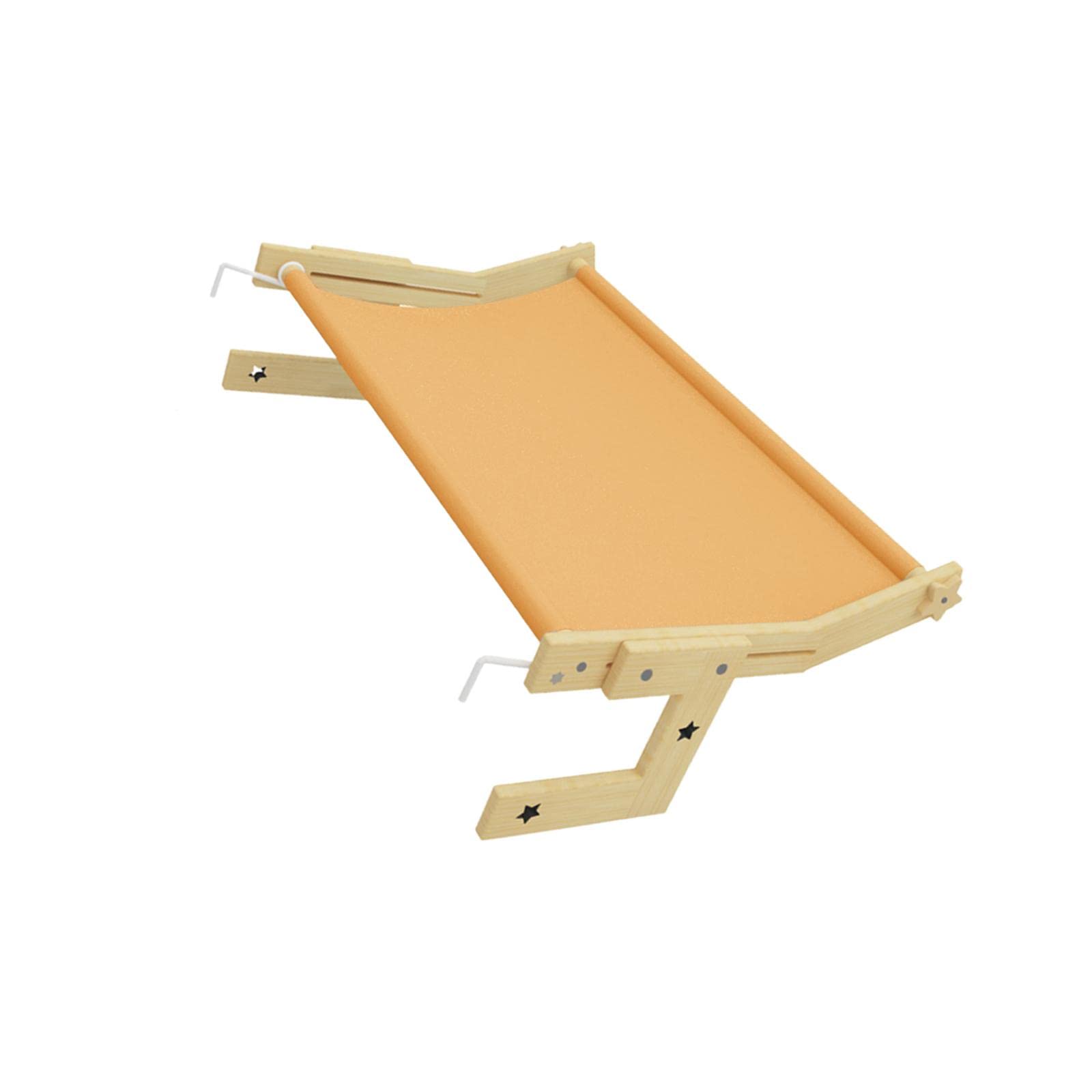 ELBME Cat Window Perch Blanket Sturdy Window Hanging Bed Hammock for Indoor Cats Orange S |Pet Supplies | Cat Supplies | Beds