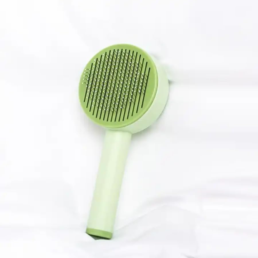 Cat Brush For Shedding, Cat Hair Brush For Indoor Cats, Dog Trust Pet Grooming Brush With Release Button, Self Cleaning Slicker 