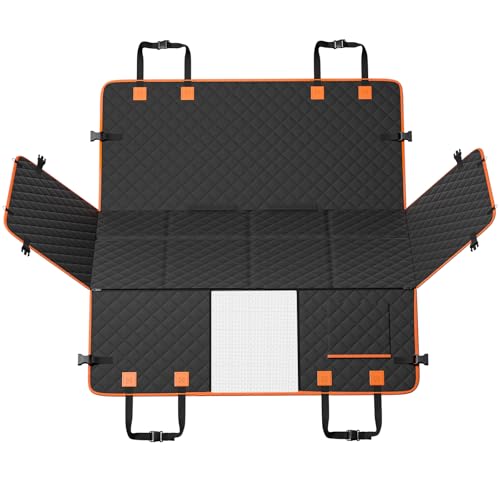 VEVOR 51.2 x 27.6 in Dog Car Seat Cover for Back Seat Waterproof 600D for SUV