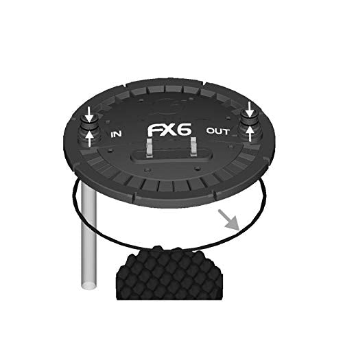 Fluval FX6 Aquarium Canister Filter Service Kit - Black Maintenance Accessories