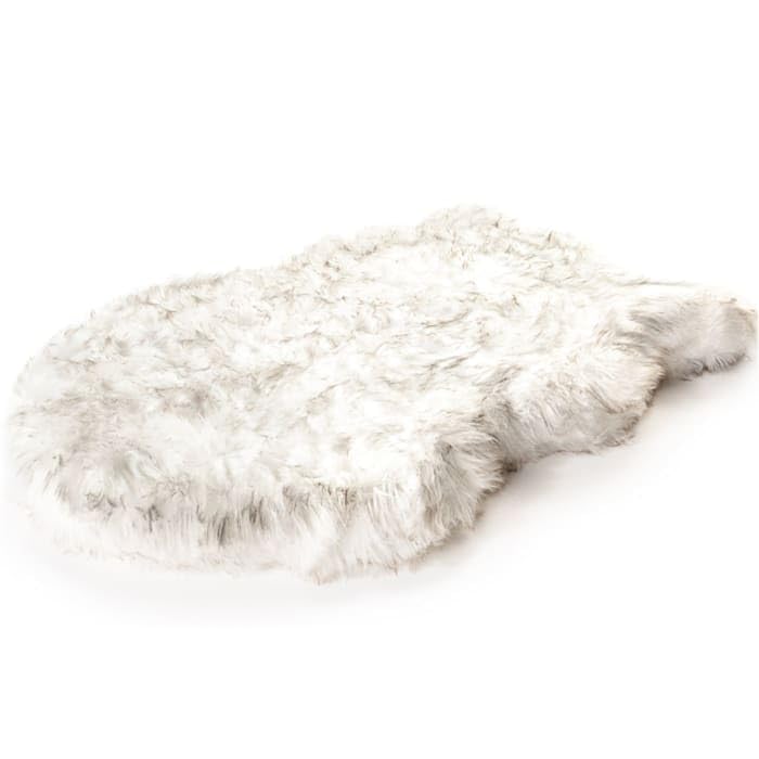 PupRug Orthopedic Dog Bed for Dogs with Soft Faux Fur and Memory Foam for Joint Pain Relief, Machine Washable Waterproof Couch B
