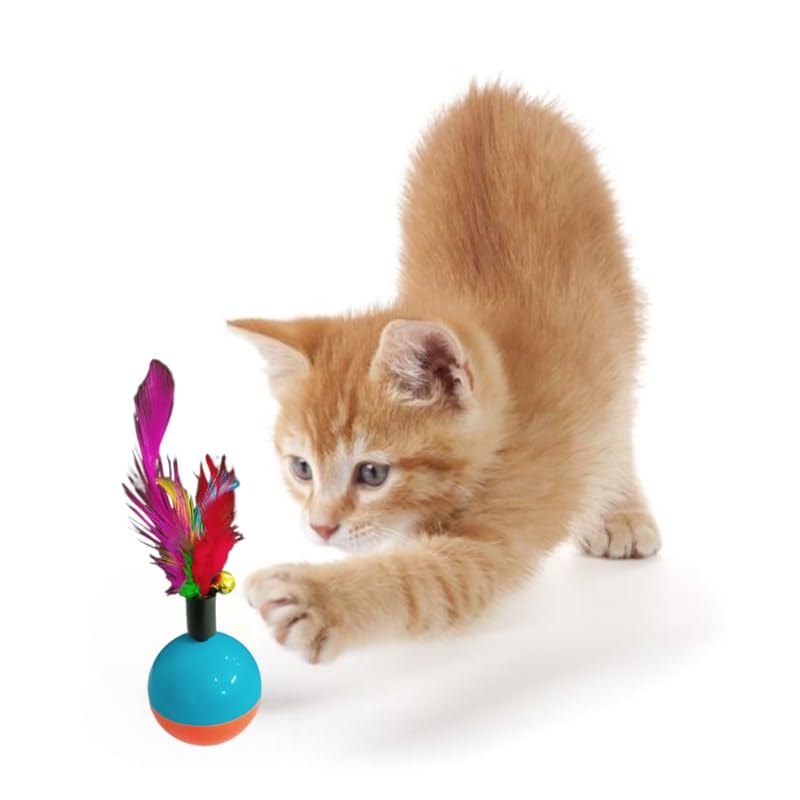 Psk Pet Mart Cat Tumbler Toy Cat Scratching Activity Toy Cat Interactive Toy Kitten Training Play Toy Pet Toys