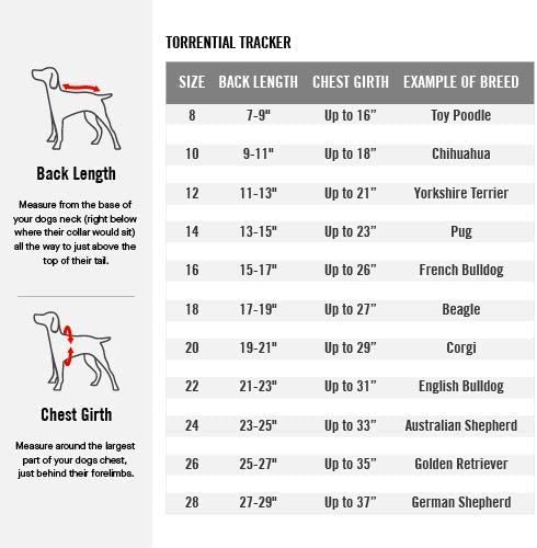 Canada Pooch Yellow Dog Torrential Tracker, X-Small