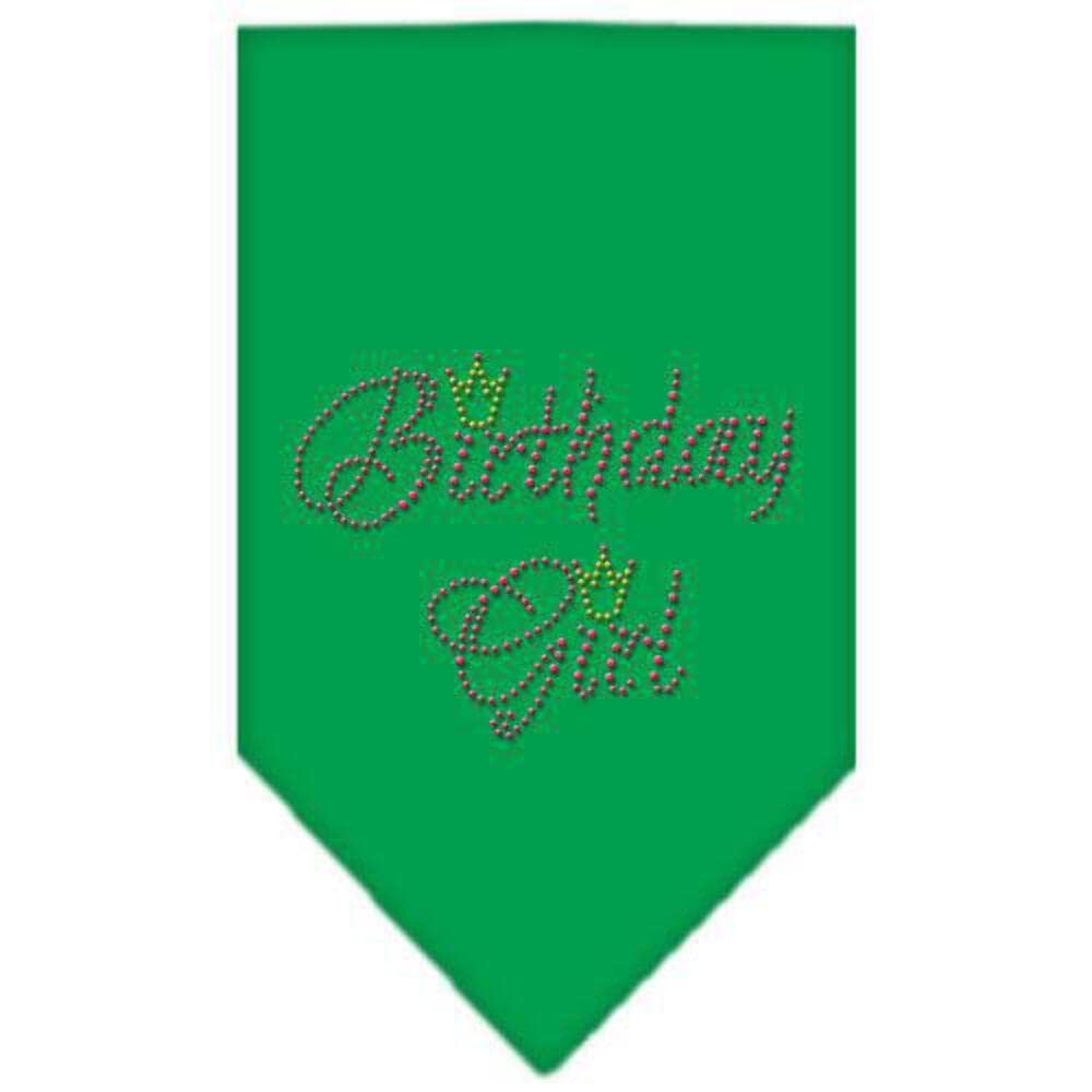 Mirage Pet Products Birthday Girl Rhinestone Bandana, Small, Purple