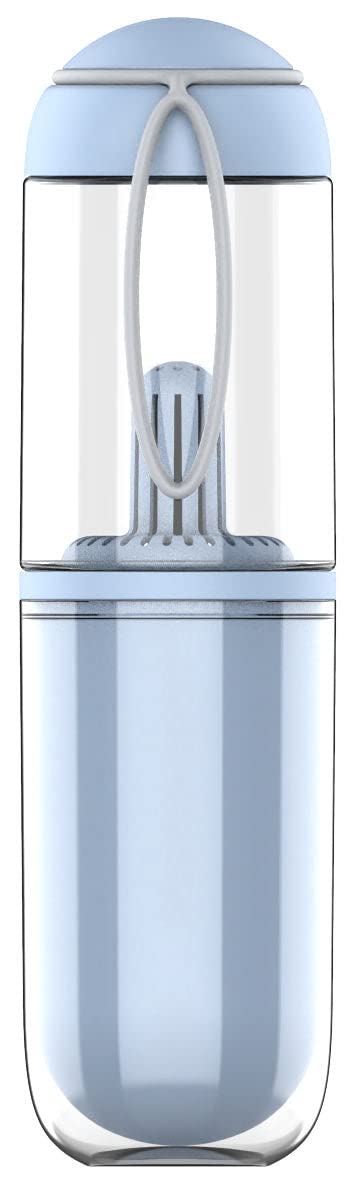 Pet Life  'PYURE' Handheld Travel Filtered Water Feeder