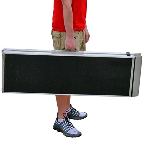6 Ft. Lightweight Portable Folding Aluminum Pet Ramp