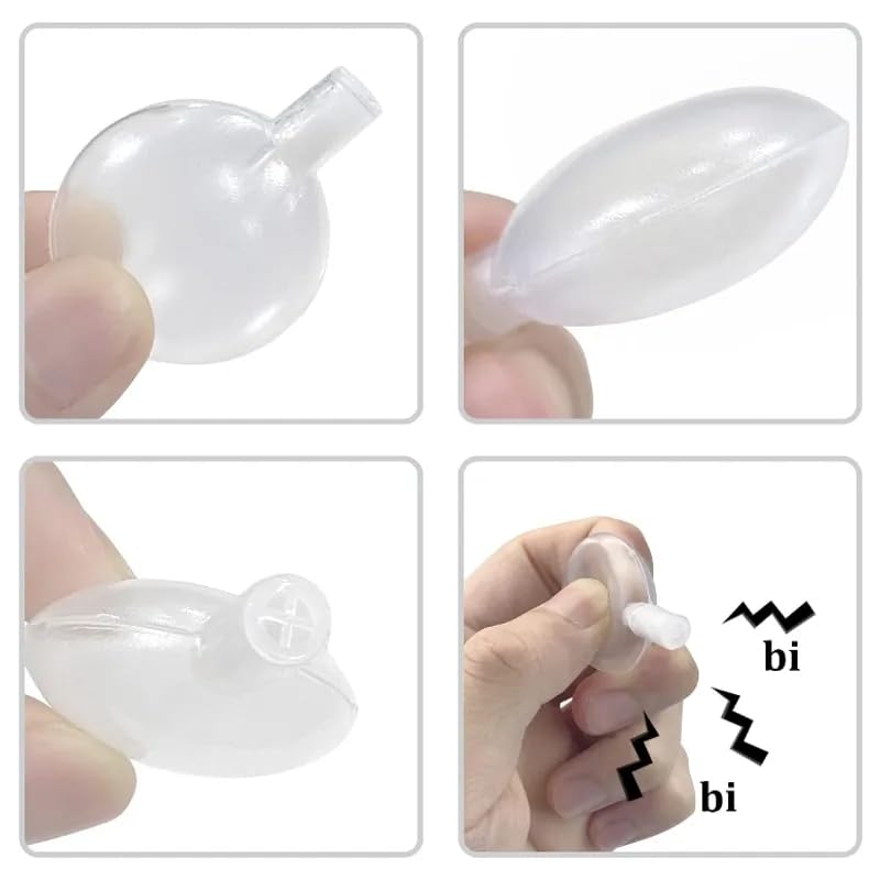 Tovip 50 Pcs 35mm Toy Squeakers Fit Repair Dog Pet Baby Toys Noise Maker Insert Replacement