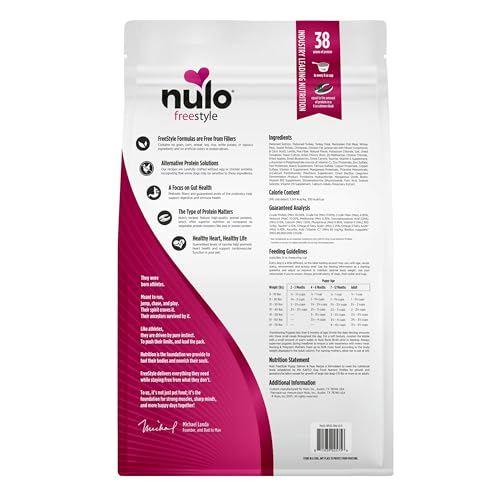 Nulo Freestyle Salmon & Turkey Puppy Food, 26 Pound Bag