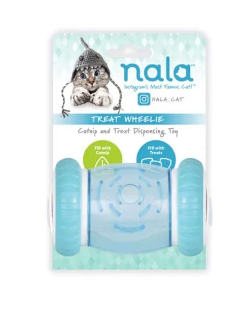Pawsncollars Nala Wheelie Drum Cat Toy Cat Exercise Wheel, Indoor Cat Toys, Cat Running Wheel
