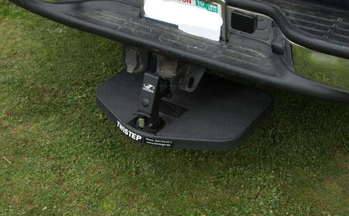 Heininger PortablePET Twistep Dog Hitch Step, Alloy Steel, SUV Size, Black, Model 3052
