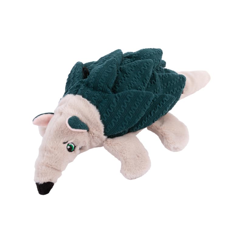 KONG Layerz Forage - Crackle Material with Plush Pockets for Treat Dispensing - Dog Toy (Armadillo)