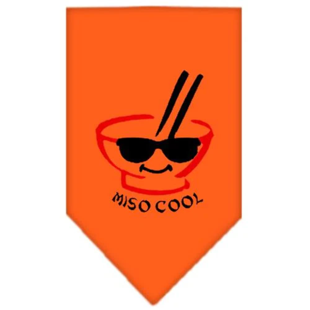 Mirage Pet Products Miso Cool Screen Print Bandana, Small, Bright Pink