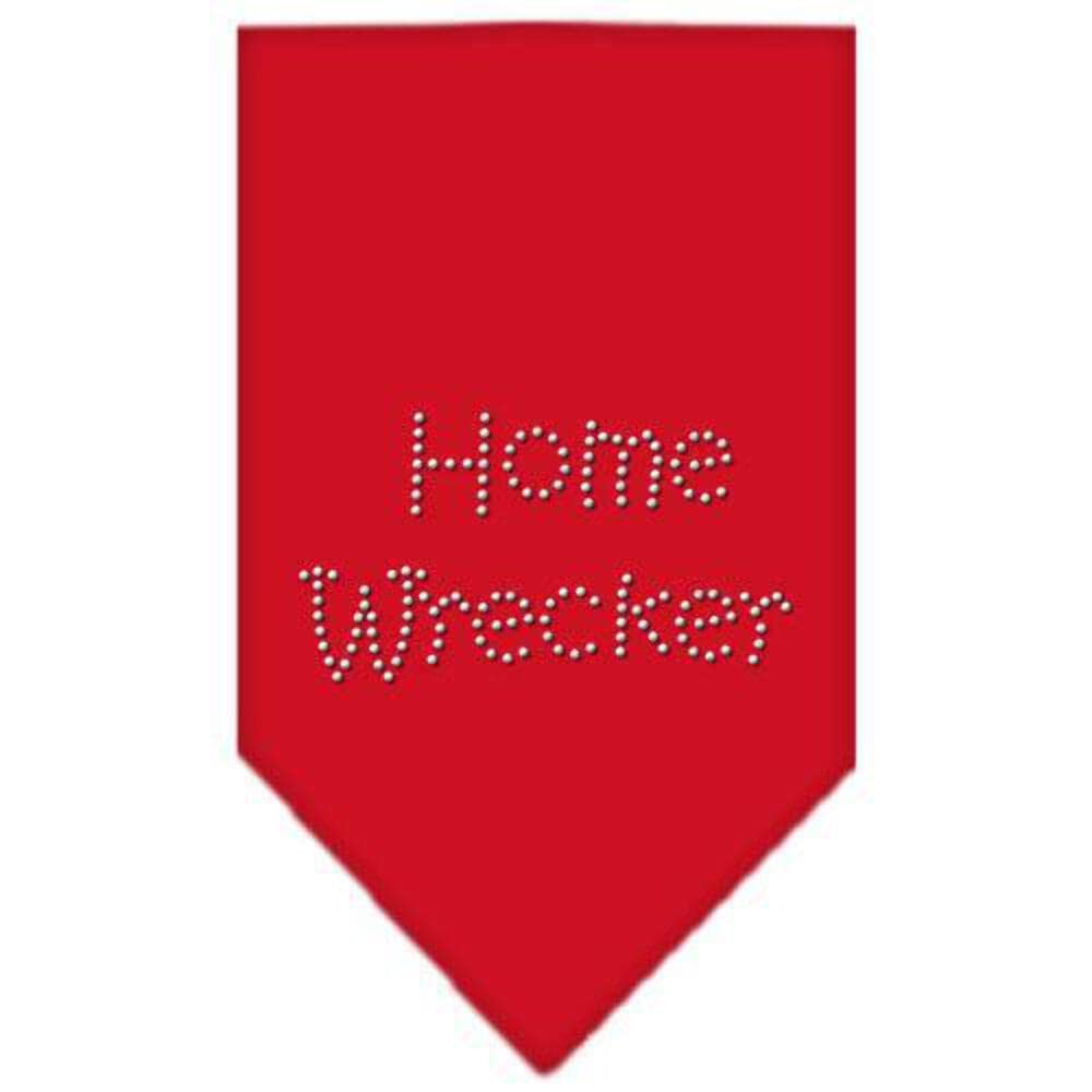 Mirage Pet Products Home Wrecker Rhinestone Bandana, Small, Purple