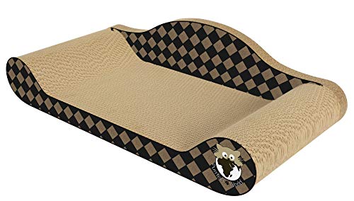 Purrfect World Cat Scratcher - Cat Lounge - Checker Board