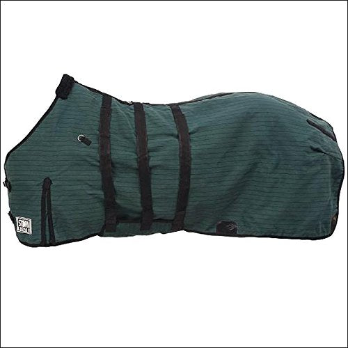 Tough 1 Storm-Buster Belly-Wrap Blanket, Hunter Green/Black, 78-Inch