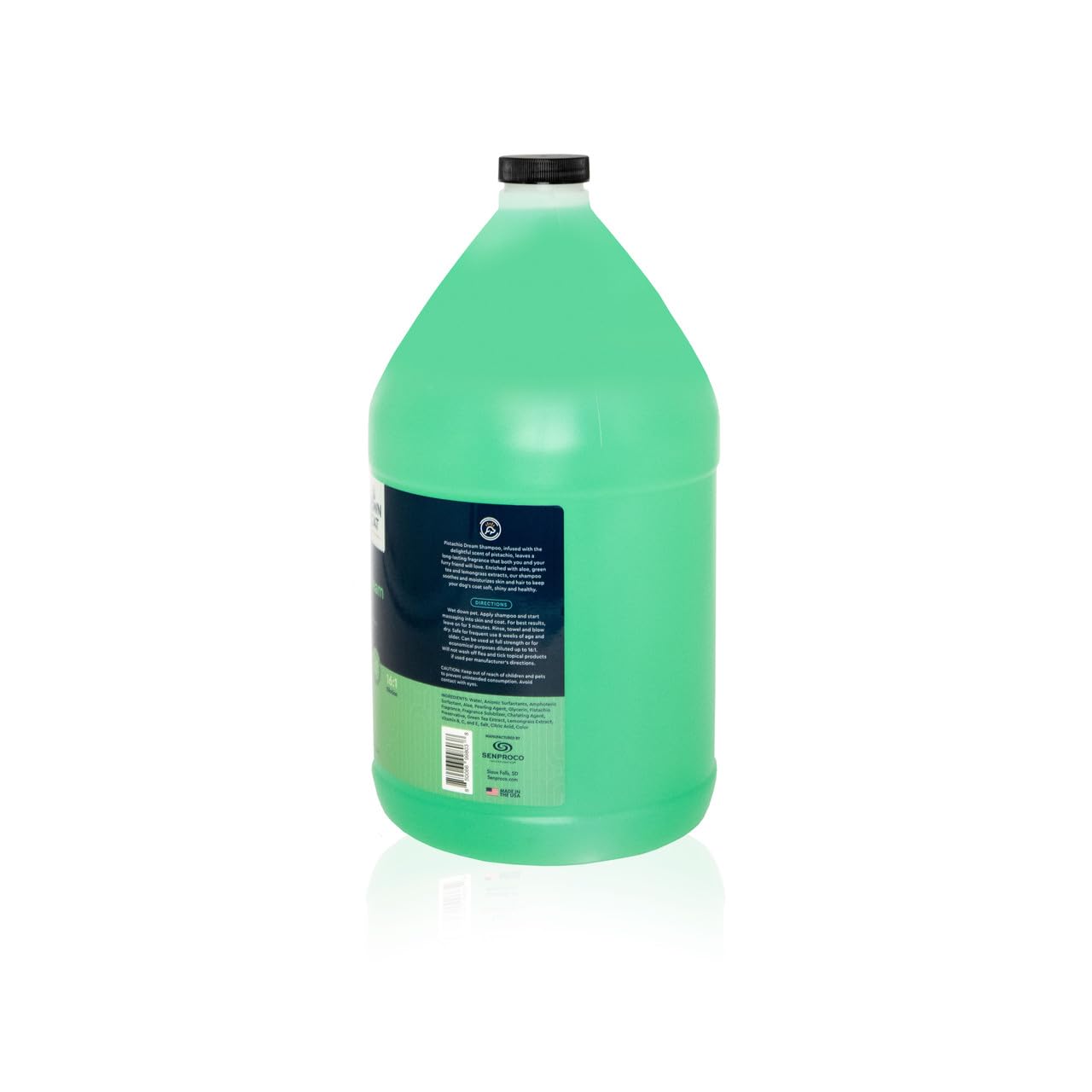 Crown Coat Soothing Dog Shampoo, 1 Gallon - Natural Ingredients, Long Lasting Fragrance, Professional Grooming Grade, Model CWCTSSG