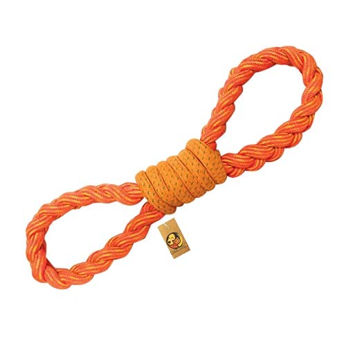 Foodie Puppies Figure 8 Rope Toy For Chewing And Teething For Dogs & Puppies (Color May Vary)