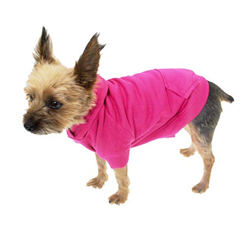 Basic Dog Hoodie XX-Large (XXL) Raspberry Sorbet