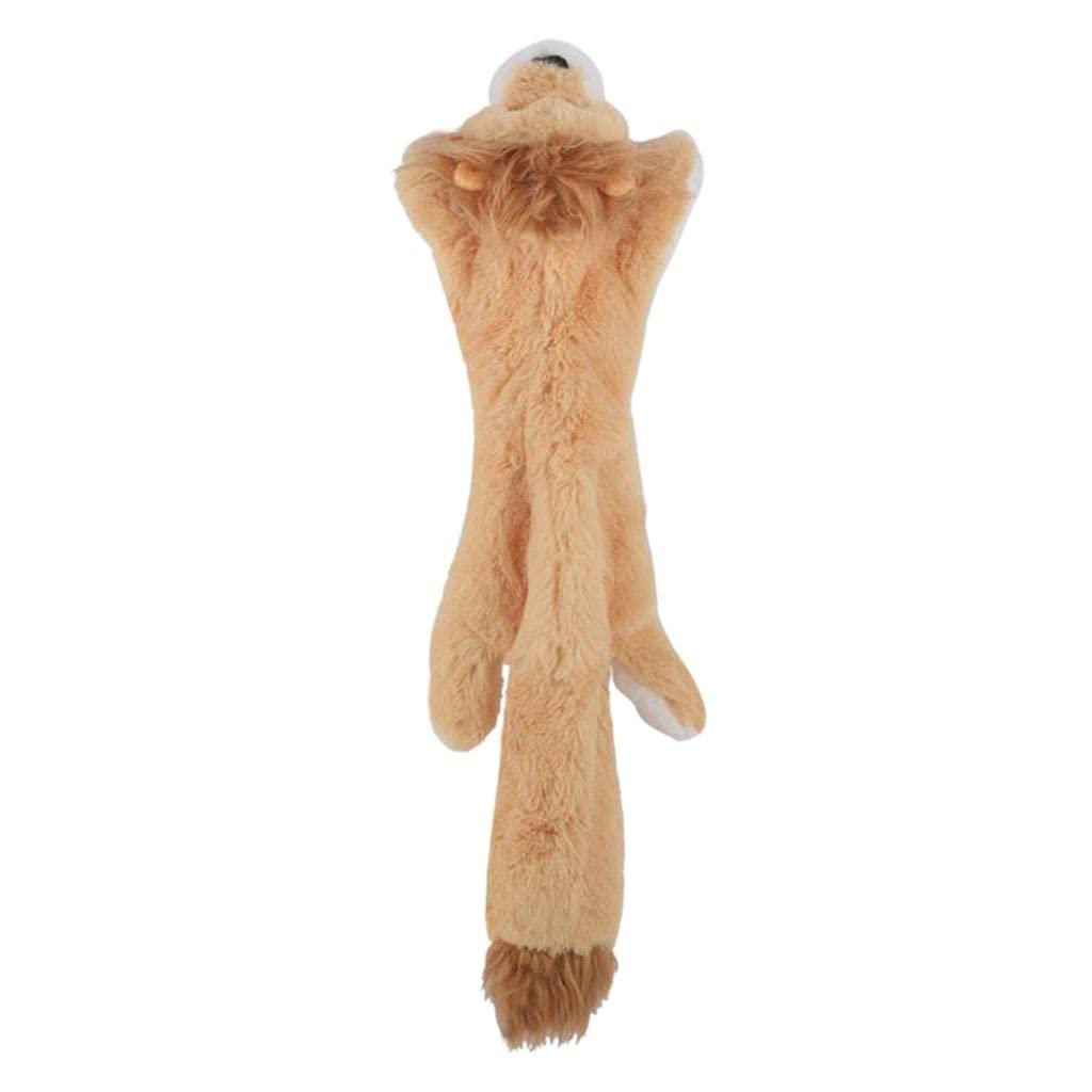 ECOMISTIQ2X Large Dogs Toy Pet Chew Squeak Squeaky Plush Toys Interactive Tough|Pet Supplies|Dog Supplies|Toys