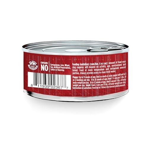 Nulo Small Breed Grain-Free Lamb & Sweet Potato Recipe Adult Wet Canned Dog Food 5.5 Ounce, 24 Cans