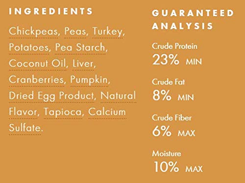 Fromm Crunchy Os Pumpkin Kran POW with Turkey Dog Treats 6 oz